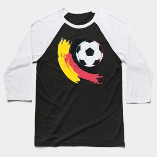 Glitch Football Ball and Strokes Baseball T-Shirt